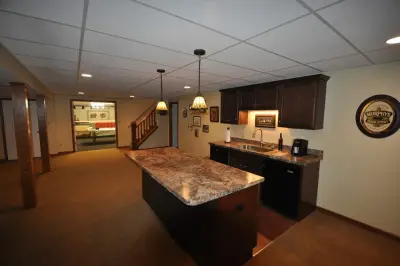 Medina, OH Basement Renovation — Kitchen Remodeling project by Tim Englert Construction, Inc.
