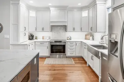 Mitchel Glen Drive Renovation — Kitchen Remodeling project by Detailed Interiors Inc.