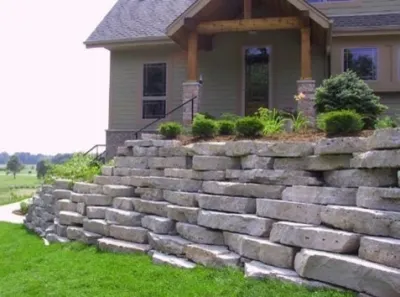 Retaining Walls — Landscape Design project by Ricci's Landscape Management