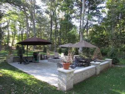 Outdoor Patios for Entertaining — Landscape Design project by Ricci's Landscape Management