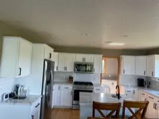 Contemporary Kitchen Renovation Through Cabinet Refacing — Kitchen Remodeling project by Kitchen Solvers Of Eau Claire