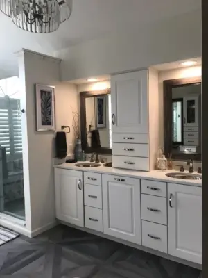 Mountain Laurel Drive restroom by Gatesman Kitchen & Bath
