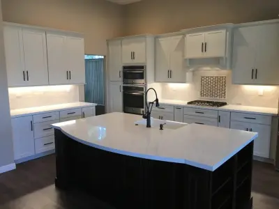 Murrieta White Kitchen Renovation with Transitional Style — Kitchen Remodeling project by Stonecrest Custom Homes, Inc.