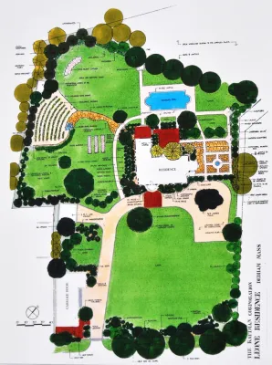 Leone Residence — Landscape Design project by Richard Kattman Landscape Architecture