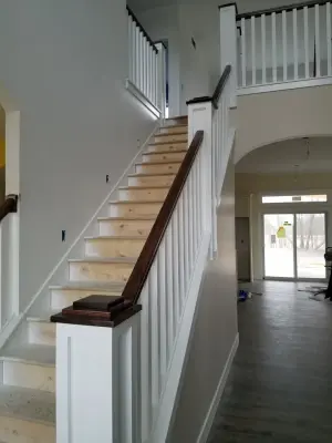 Custom Railing Design — Kitchen Remodeling project by Trimtech LLC