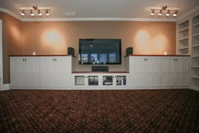 Oakgrove Media Space — Kitchen Remodeling project by Cabinets Of Atlanta Inc.