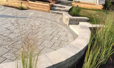 New Development Patio — Landscape Design project by Ringers Landscape Services, Inc. in Cary