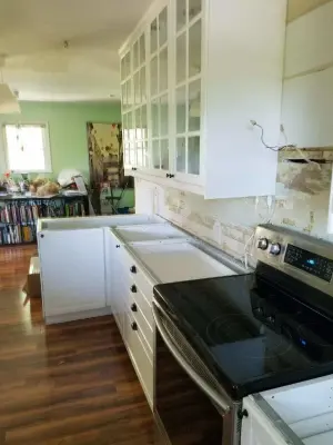 Ikea Kitchen Storage Solutions — Kitchen Remodeling project by The Jewish Carpenter Inc.