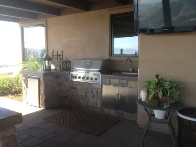 Outdoor Canopy — Kitchen Remodeling project by Stonecrest Custom Homes, Inc.