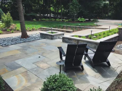 Contemporary Transformation — Landscape Design project by Ringers Landscape Services, Inc.