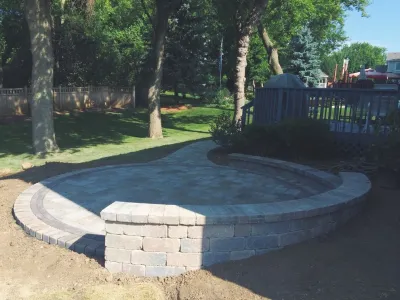 Hardscape Highlights — Landscape Design project by Ringers Landscape Services, Inc.