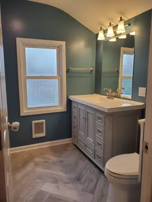 Restroom — Kitchen Remodeling project by Emally's Construction