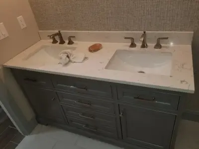 Dual Sink Installation — Kitchen Remodeling project by AAA Remodeling Of Central Florida
