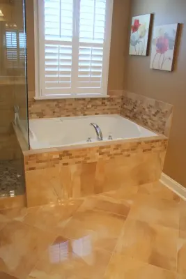 Master Bath of Powers — Kitchen Remodeling project by Tile Collection