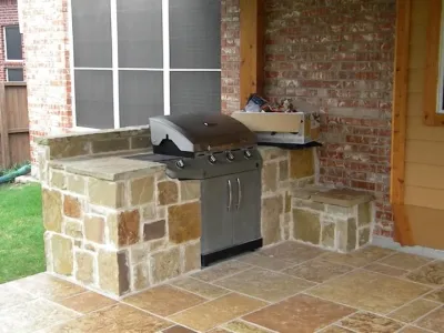 Valley Ranch Patio by Artistic Stoneworks