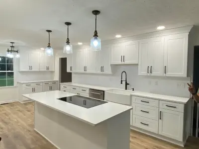Purely White — Kitchen Remodeling project by Integrated Home Design LLC