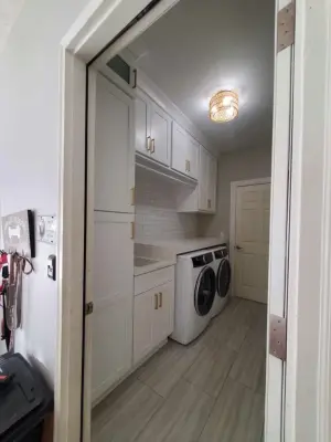 Laundry Space — Kitchen Remodeling project by Integrated Home Design LLC