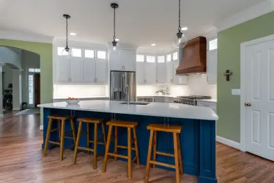 Providence Farmhouse Kitchen — Kitchen Remodeling project by Detailed Interiors Inc.