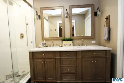 Restroom renovation — Kitchen Remodeling project by EWC Home Services & Design