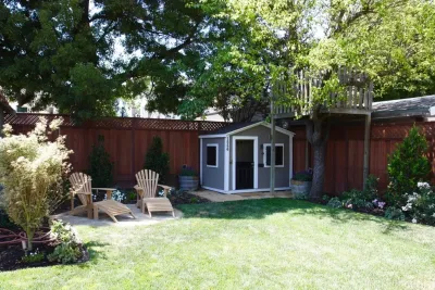 Rock Paper Clippers - Drought-Resistant Lawn Installation in San Carlos, CA