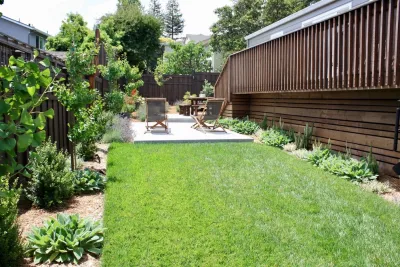Rock Paper Clippers - Drought-Resistant Lawn Installation in San Carlos, CA