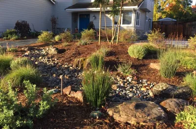 Front Yards without Lawn — Landscape Design project by Rock Paper Clippers in San Francisco