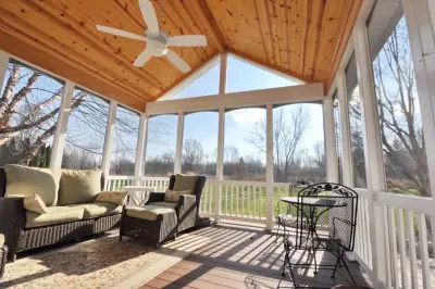 Screened Porch Expansion — Kitchen Remodeling project by Tim Englert Construction, Inc.