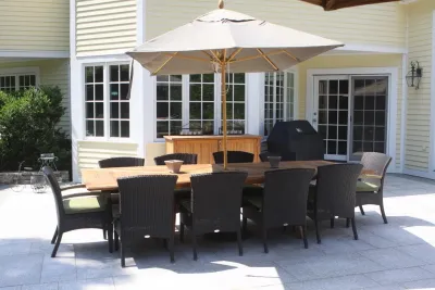 North Stamford Residence — Landscape Design project by Rock Spring Design Group LLC (David Verespy, ASLA)