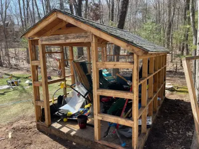 Shed Renovation — Kitchen Remodeling project by Timber General Construction / Finish Carpentry