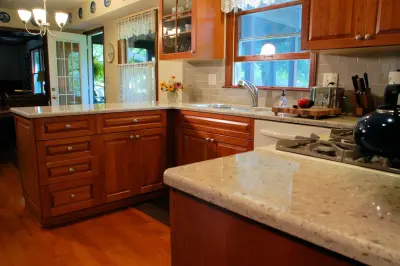Compact and Practical Classic Kitchen — Kitchen Remodeling project by Bathroom And Kitchen Services, LLC