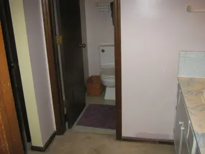 Expanded Toilet and Shower Space — Kitchen Remodeling project by Bathroom And Kitchen Services, LLC