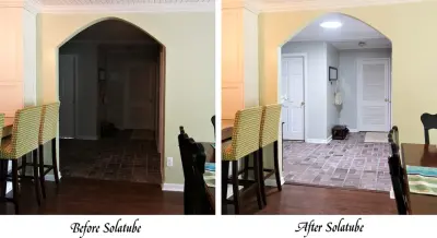 Solatube Transformation — Kitchen Remodeling project by The Cottage