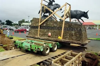 Statue Moving — Kitchen Remodeling project by Zambeck Construction