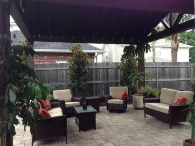 Outdoor Room/Cabana by Artscape Land Design