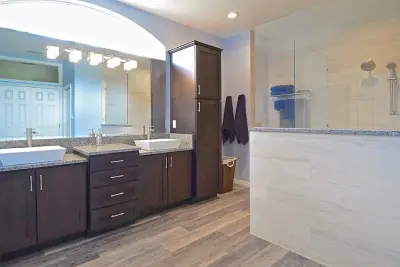 The Spacious Master Bathroom in Bradenton — Kitchen Remodeling project by Gilbert Design Build