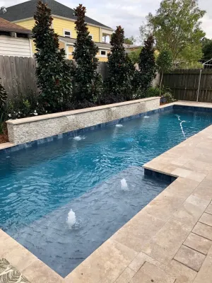 Small Contemporary Garden Pool — Landscape Design project by Artscape Land Design