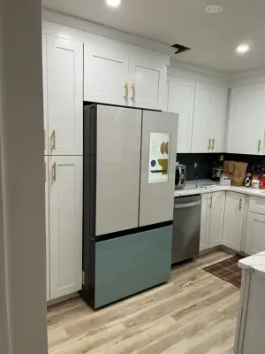 Polar White Nantucket Door Traditional Kitchen Renovation — Kitchen Remodeling project by Kitchen Solvers Of Allentown