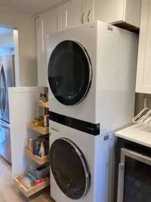 Kitchen and Laundry Room Renovation for Transitioning Spaces — Kitchen Remodeling project by Kitchen Solvers Of Grayslake