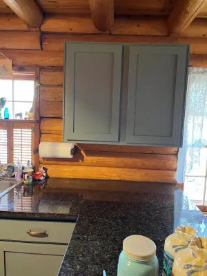 Spruce-Colored Cabinets for a Transitional Kitchen Renovation — Kitchen Remodeling project by Kitchen Solvers Of Eau Claire