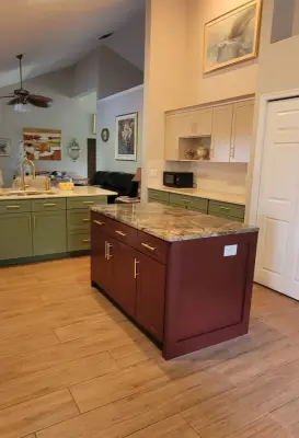 Redooring-Focused Kitchen Renovation — Kitchen Remodeling project by Kitchen Solvers Of Orlando