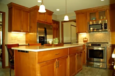 Soffit-Free Transitional Kitchen — Kitchen Remodeling project by Bathroom And Kitchen Services, LLC