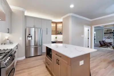 Transforming Uncertainties into Aesthetic: A Roomy, Stylish Kitchen Renovation — Kitchen Remodeling project by Kitchen Solvers Of Spring Hill
