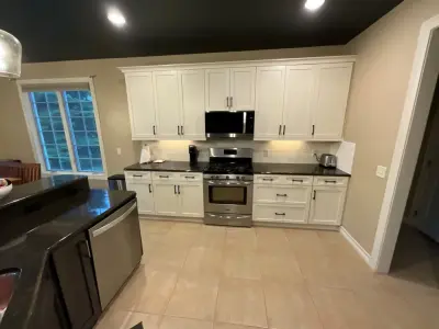 Dual-Color Transformation Wonder — Kitchen Remodeling project by Kitchen Solvers Of Fort Wayne & Toledo