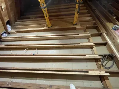 Incomplete Attic Renovation and Bathroom Expansion — Kitchen Remodeling project by Prima Construction