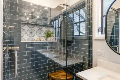 Lively Bathroom Renovation — Kitchen Remodeling project by Align Design LLC