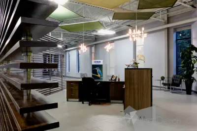 VIZCOM Media Central - Grand Rapids, MI — Kitchen Remodeling project by Align Design LLC