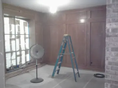 Wards Bespoke Paneling and Fireplace — Kitchen Remodeling project by Kentex Construction