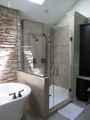 Comforting and Inviting Master Bath — Kitchen Remodeling project by Compass Design, LLC
