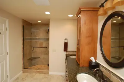 Cozy, Luxurious Master Bathroom — Kitchen Remodeling project by Keilty Remodeling LLC