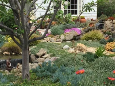 Rose in Bloom Gardens - Irrigation System Repair in Los Angeles, CA